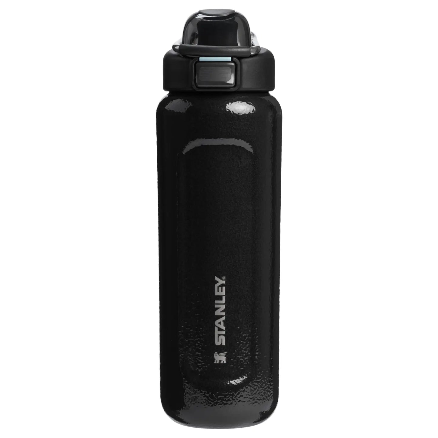 The Wellspring 24OZ Insulated Water Bottle, Push‑Button Leak‑Proof Stainless Steel Travel Bottle with Carry Loop, Vacuum Cold Retention for Gym, Commute & Outdoor Use