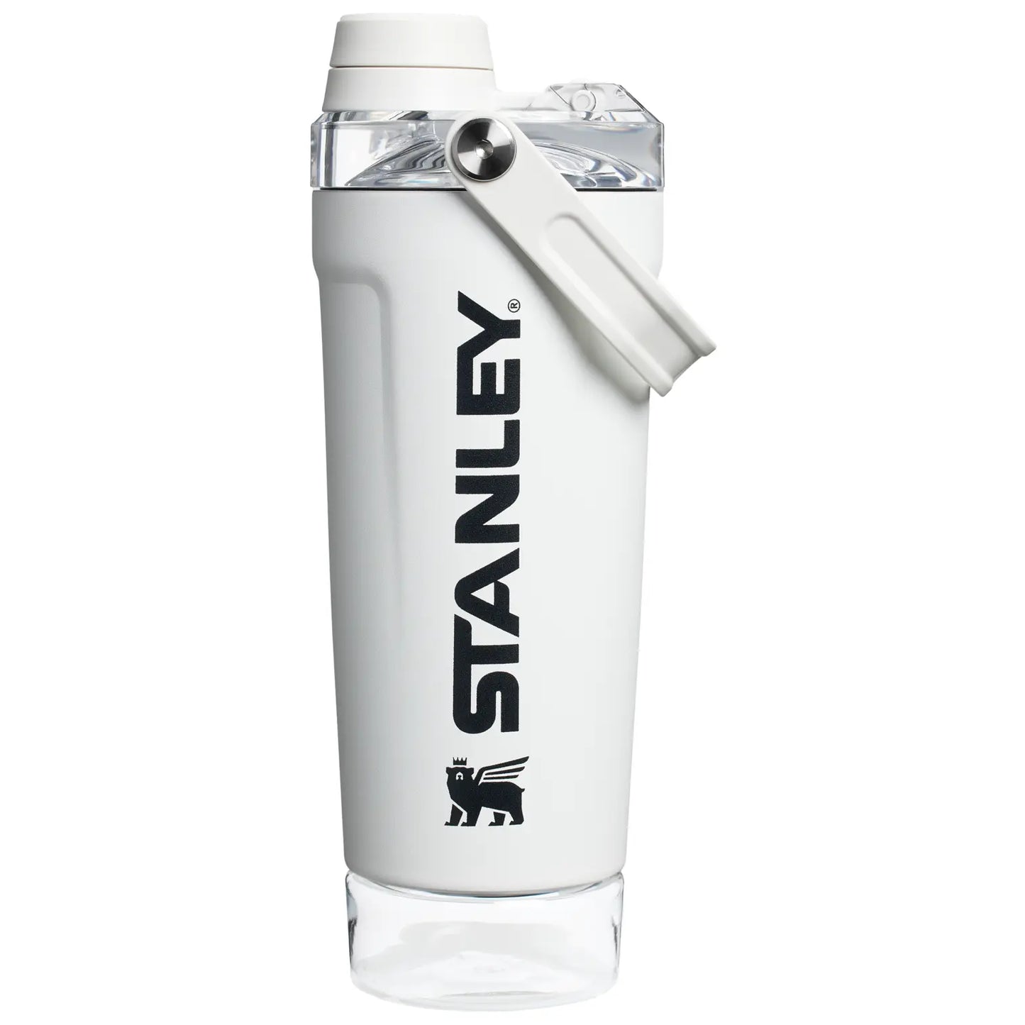 The Vitalize™ 20OZ Shaker Bottle, Slide‑to‑Pop Flip‑Lock Leak‑Proof Fitness Shaker, One‑Hand Portable Protein Mixing Bottle with Carry Loop for Gym, Workout & On‑the‑Go Hydration