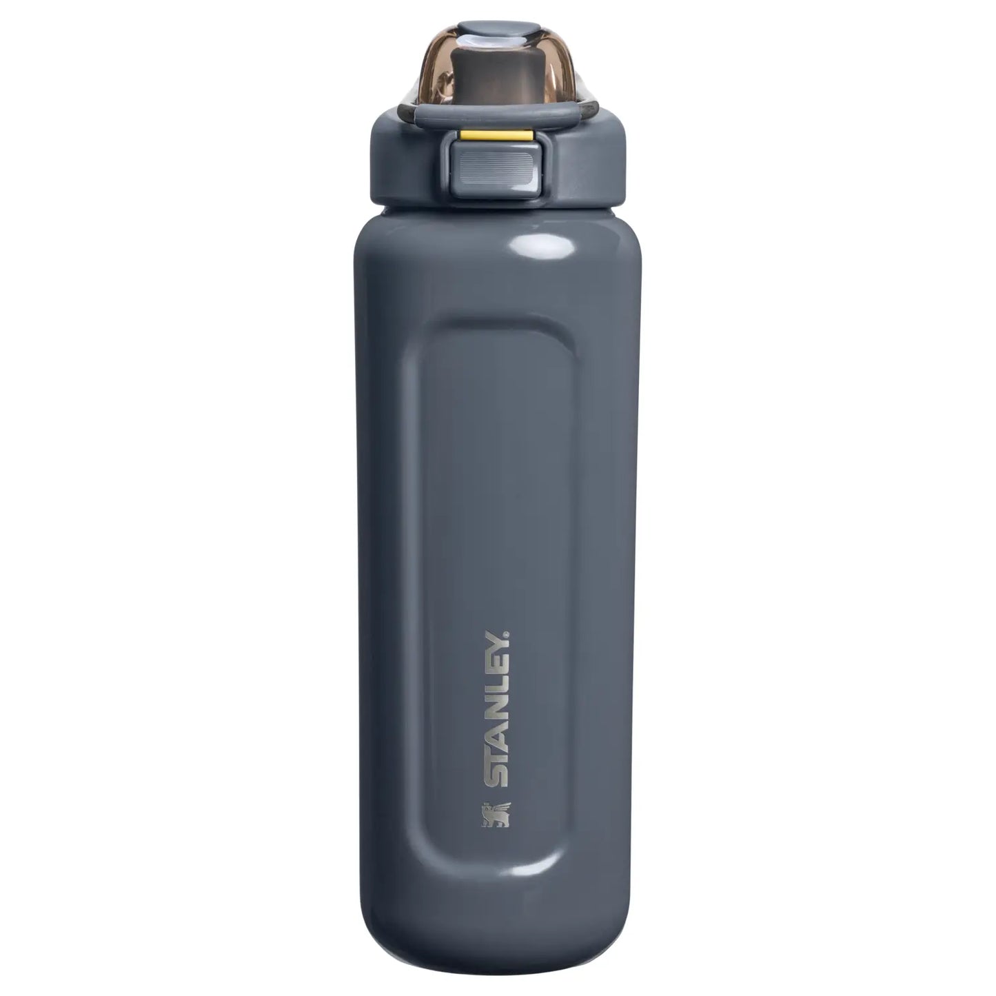 The Wellspring 24OZ Insulated Water Bottle, Push‑Button Leak‑Proof Stainless Steel Travel Bottle with Carry Loop, Vacuum Cold Retention for Gym, Commute & Outdoor Use
