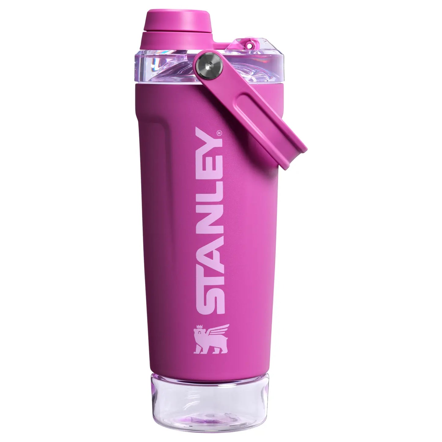 The Vitalize™ 20OZ Shaker Bottle, Slide‑to‑Pop Flip‑Lock Leak‑Proof Fitness Shaker, One‑Hand Portable Protein Mixing Bottle with Carry Loop for Gym, Workout & On‑the‑Go Hydration