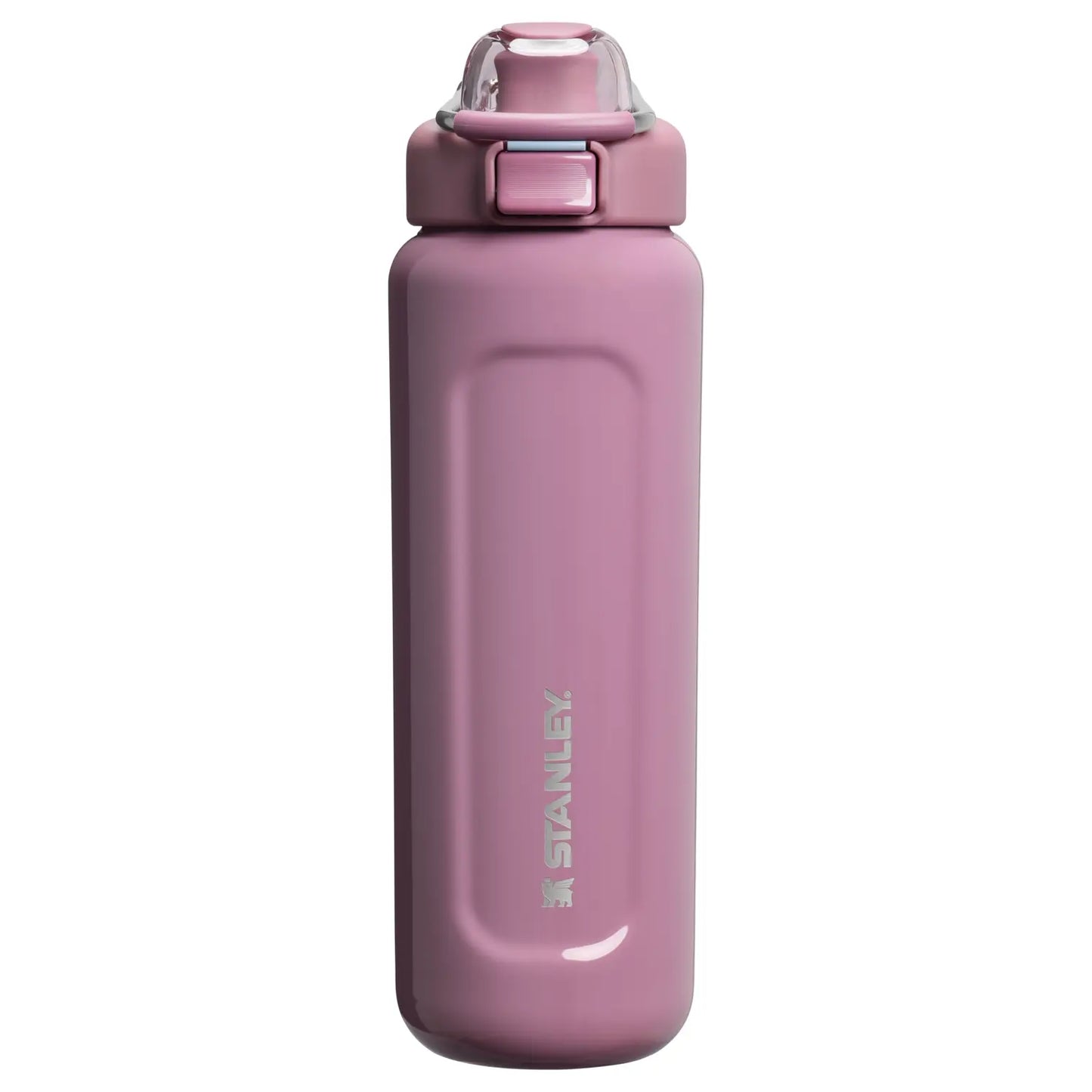 The Wellspring 24OZ Insulated Water Bottle, Push‑Button Leak‑Proof Stainless Steel Travel Bottle with Carry Loop, Vacuum Cold Retention for Gym, Commute & Outdoor Use